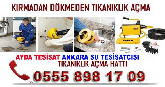 YENİMAHALLE GİDER AÇMA